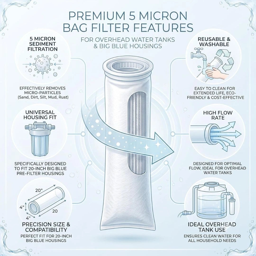 Bag Filter for Water Tank Buy 1 Get 2 Free