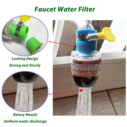 Activated Charcoal Water Faucet Filter