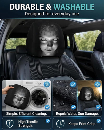 DW™ GoofyGrin Headrest Covers ( 2 Covers )
